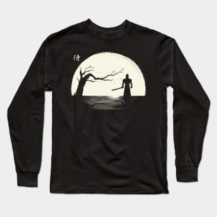 The shadow of the samurai Long Sleeve T-Shirt